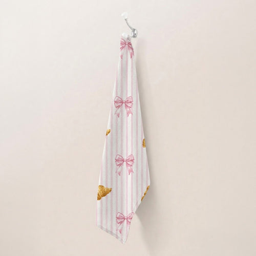 Theedoek croissant print (per 4 stuks)