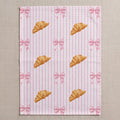 Theedoek croissant print (per 4 stuks)